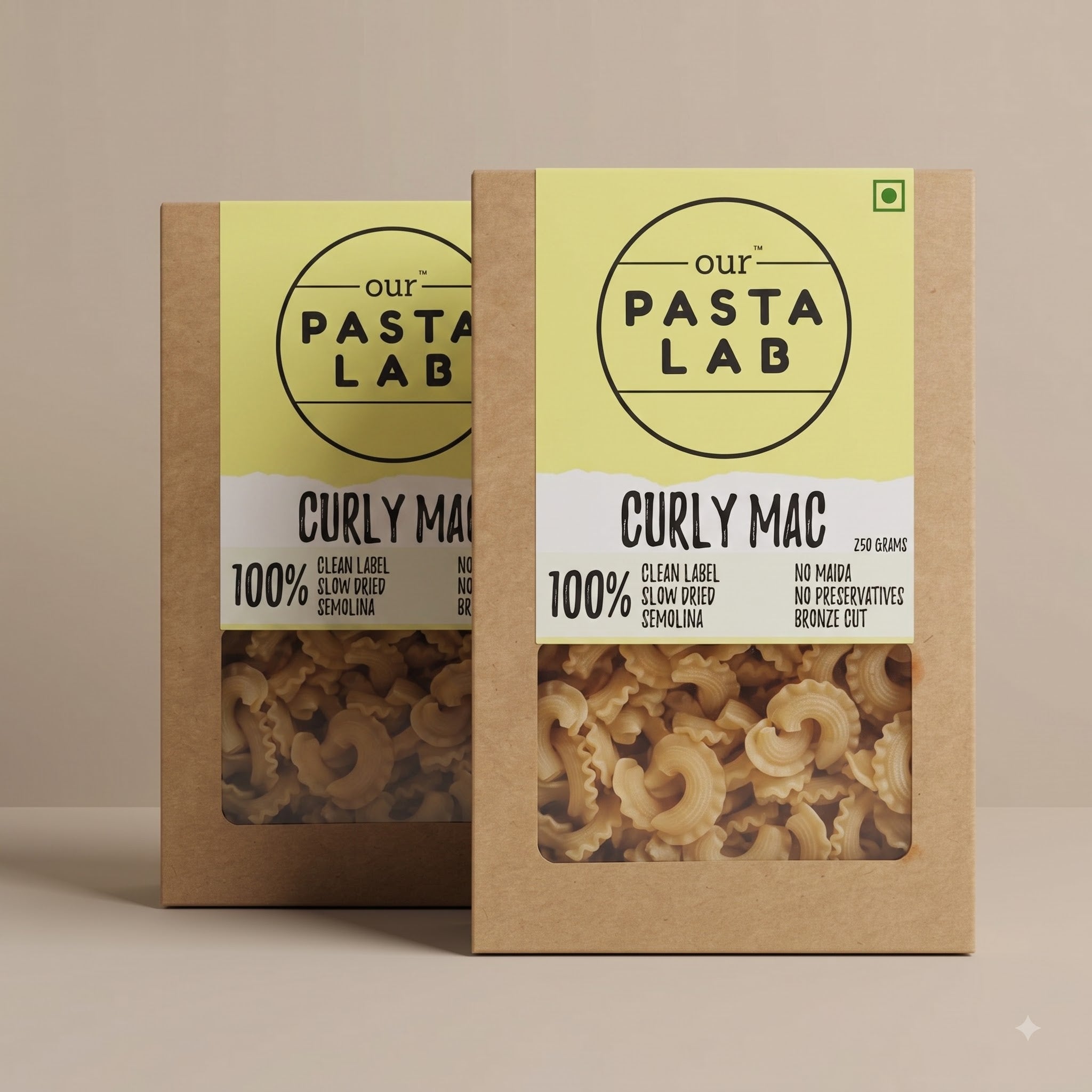 Curly Mac-Pasta Bronze Cut Artisanal Semolina Pasta-thumbmail-2