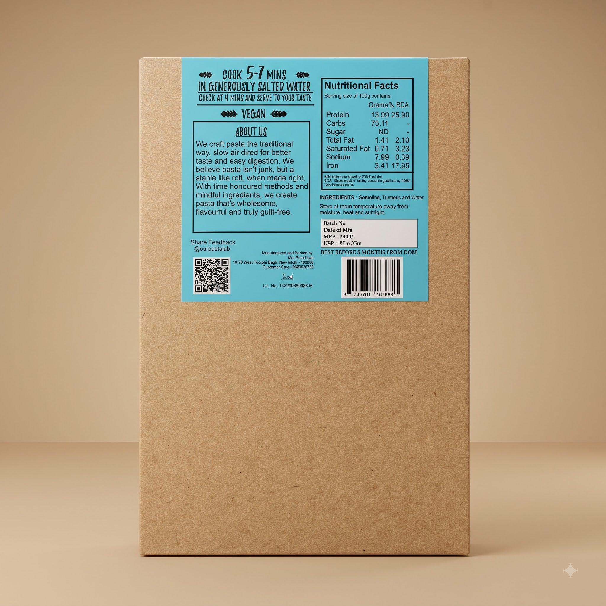 Casarecce Pasta-Bronze Cut Artisanal Semolina Pasta-thumbmail-3