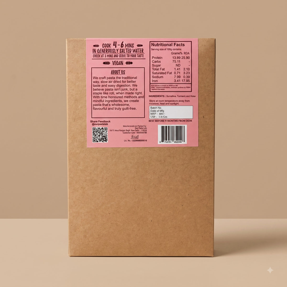 Radiatori Pasta - Bronze Cut Artisanal Semolina Pasta-thumbmail-3