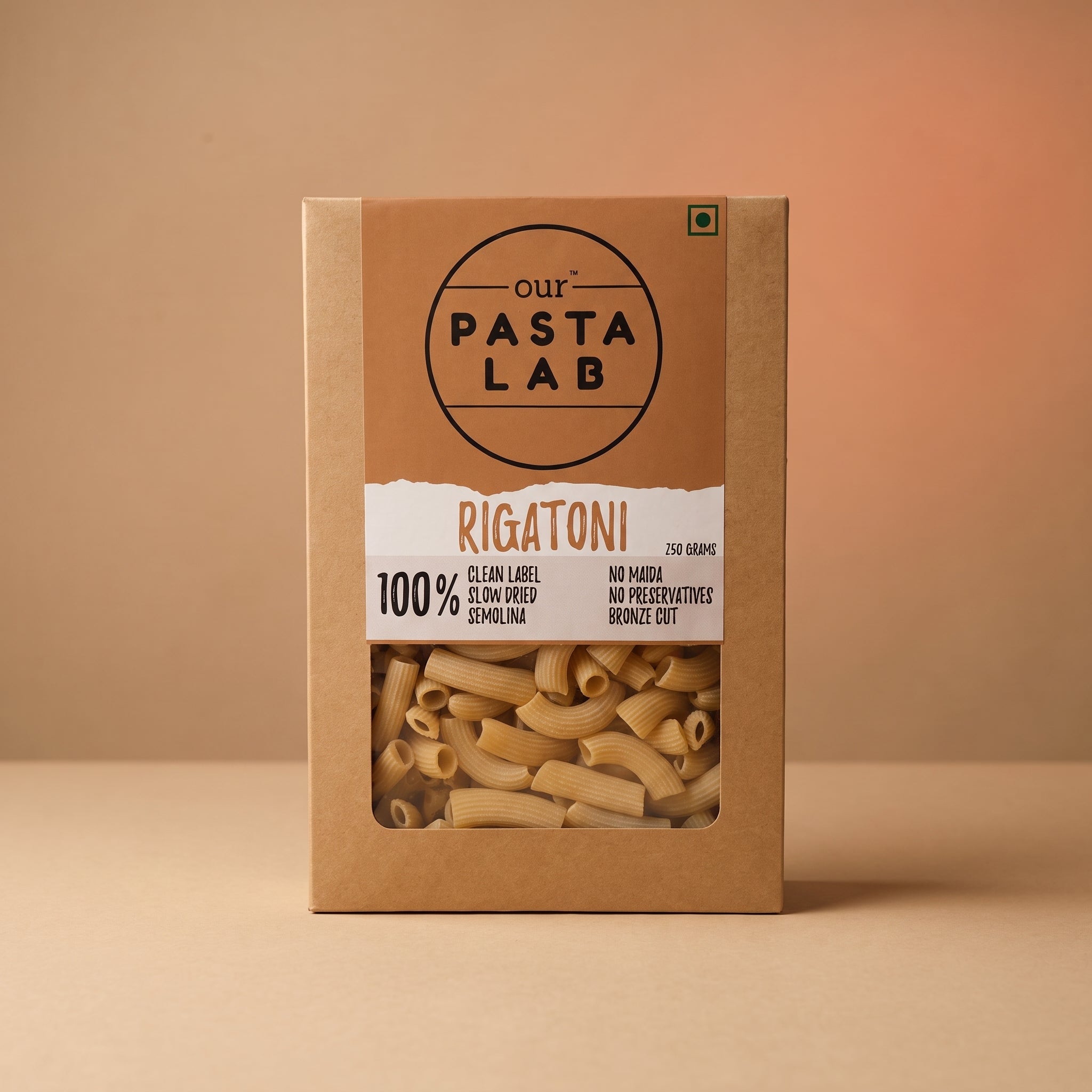 Rigatoni Pasta - Bronze Cut Artisan Semolina Pasta