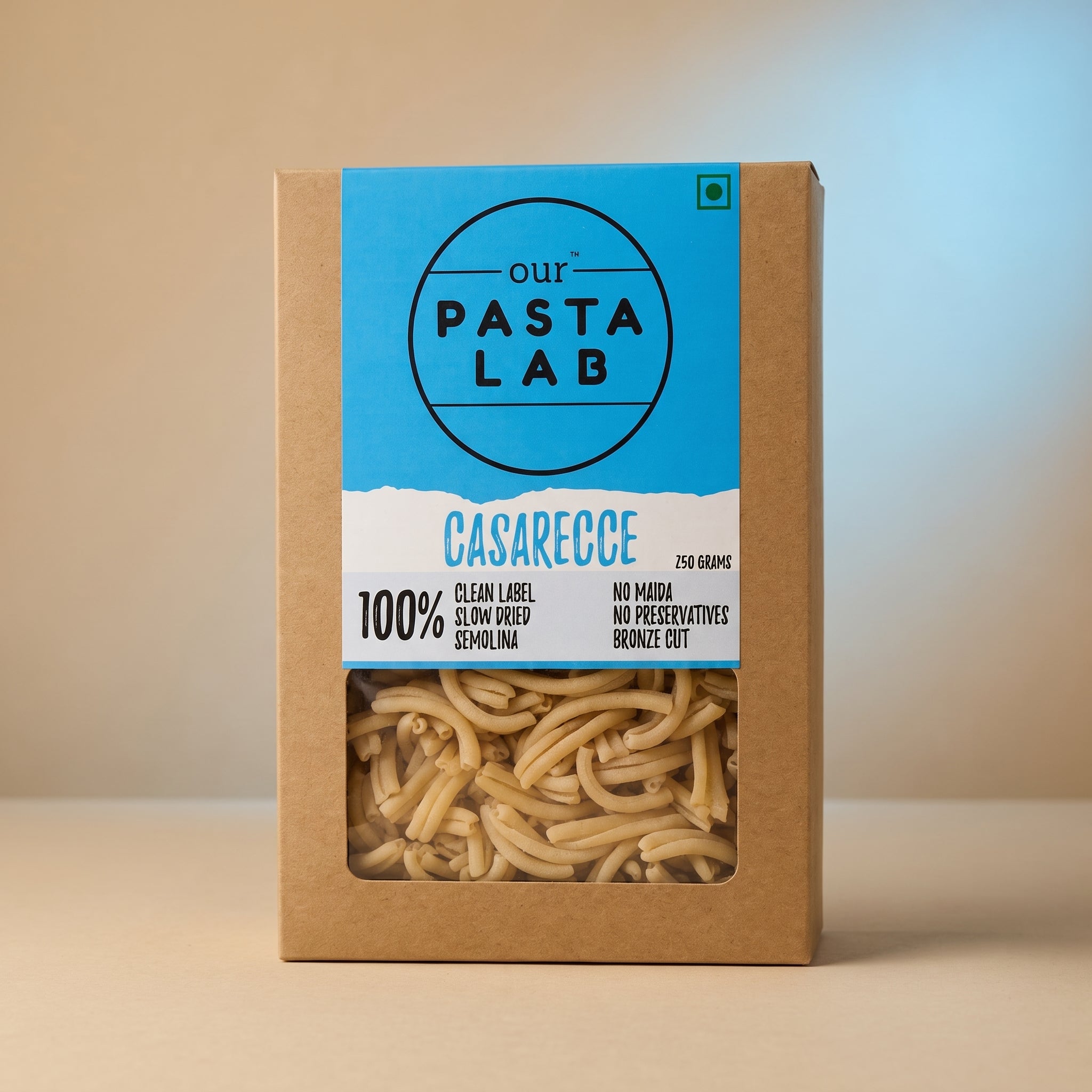Casarecce Pasta-Bronze Cut Artisan Semolina Pasta