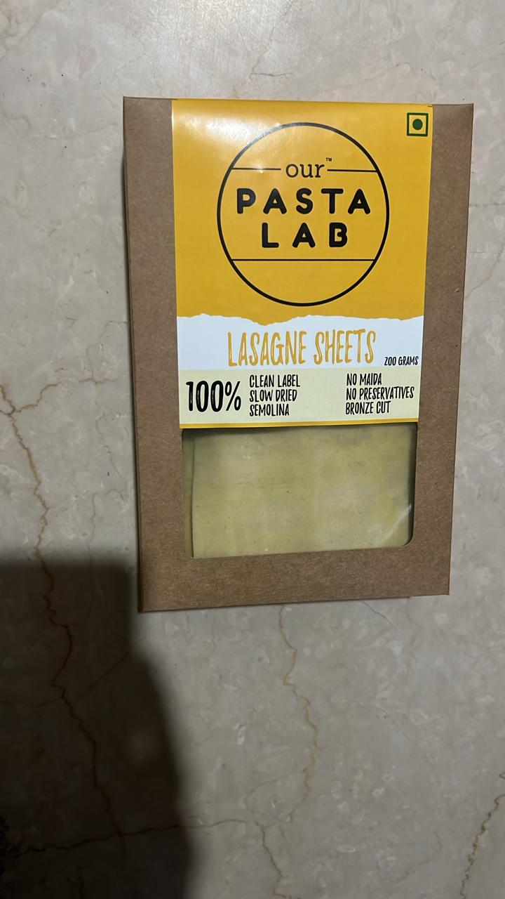 Lasagne Sheets – Artisan Durum Wheat Semolina Pasta